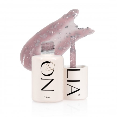 Rubber Base Colorée Confetti  - CRB114  Blush Silver - 12ml