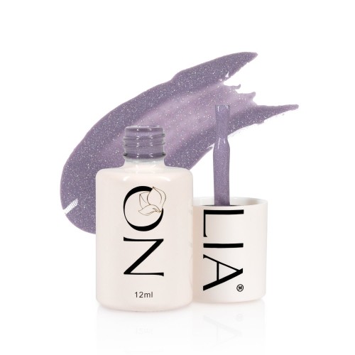 Gellack A159 - Sparkly Lavender - Semi-Permanent Nail Polish - 12ml