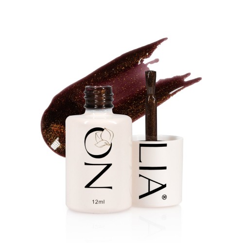 Gellack A803 - Golden Brown - Semi-Permanent-Lack - 12ml