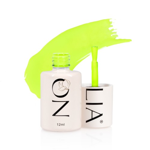 Gellack N135 - Neon Yellow - Semi-Permanent Nail Polish - 12ml