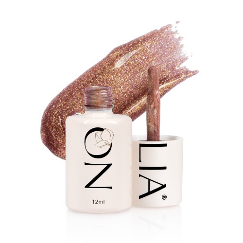 Gellack Laser Cat Eye - Golden Hour - Semi-Permanent Nail Polish - 12 ml