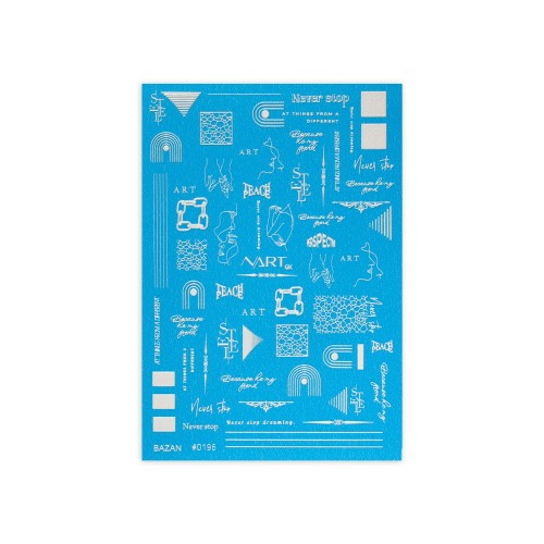 Bazan-Sticker STB0196